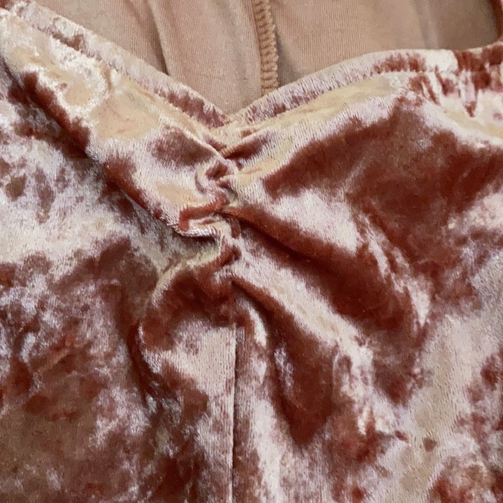 Charlotte Russe Crushed Velvet Dress - Picture 3 of 5